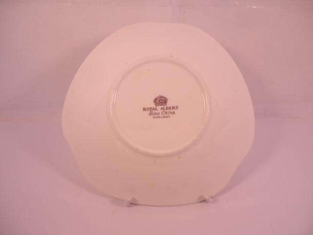 Royal Albert Bone China - 'Susie Cooper 'Azalea' - Single Sweet Bowl with Stand