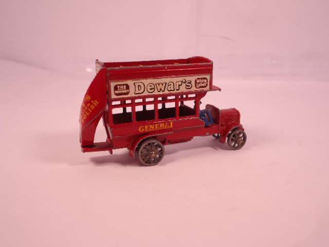 Matchbox - 1911 'B' type London Bus - Dewar's - #Y2