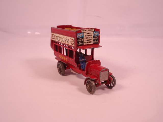 Matchbox - 1911 'B' type London Bus - Dewar's - #Y2