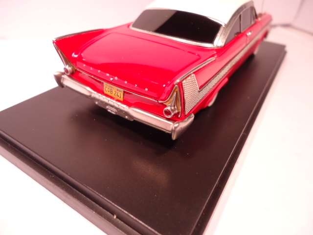 Auto World - 1958 Plymouth Fury Christine - Silver Screen - Shop Stock - #  AWRSS1110/06