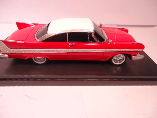 Auto World - 1958 Plymouth Fury Christine - Silver Screen - Shop Stock - #  AWRSS1110/06