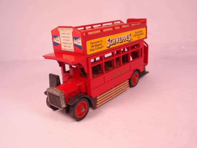 Matchbox - Models of Yesteryear - 1922 S Type Bus Schweppes - #Y23