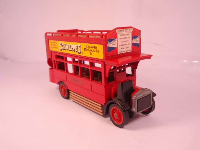 Matchbox - Models of Yesteryear - 1922 S Type Bus Schweppes - #Y23