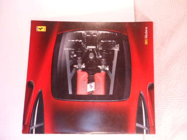 Ferrari 360 Modena Brochure