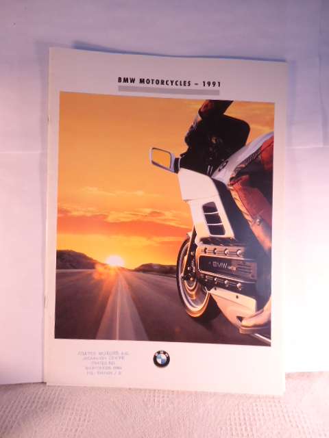 BMW - BMW Motorcycles 1991 Brochure