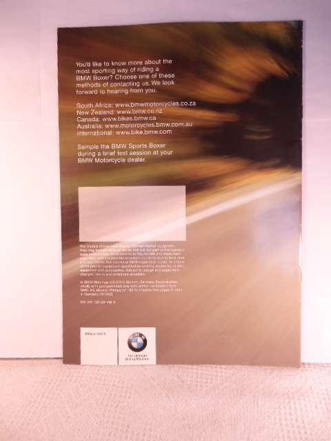 BMW - BMW R1100 S Brochure