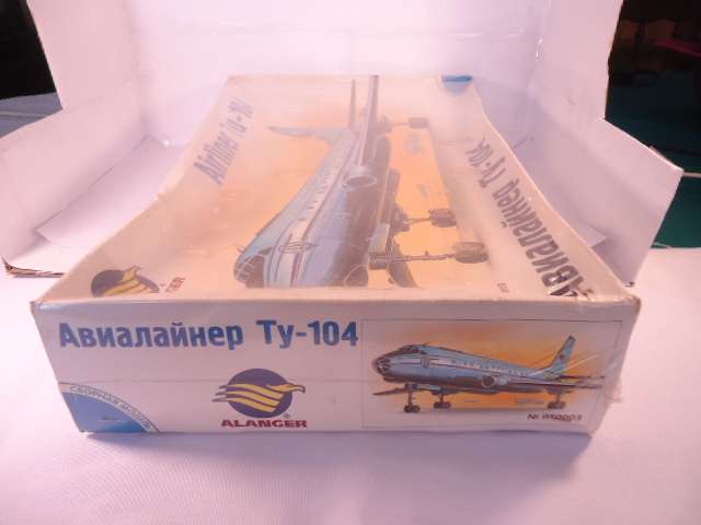 Alanger - Airliner Tu-104 - Plastic - Sealed - #50003