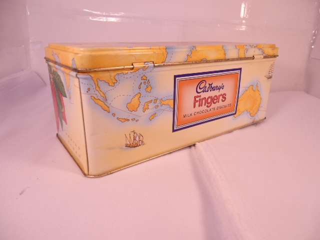 Cadbury's - Milk Chocolate Biscuits Tin - Atlantic - 3 x 150g - #1454