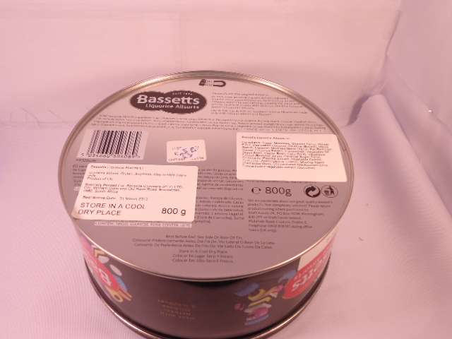 Bassetts - Liquorice Allsorts Tin - 800g - #6089