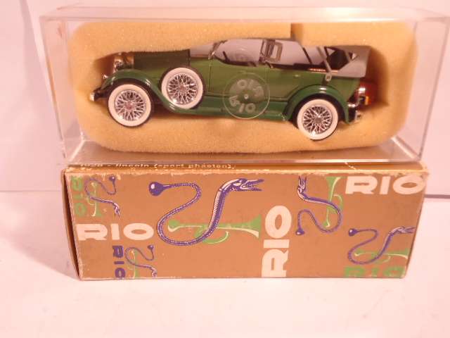 RIO - 1928 Lincoln Sport Fhaeton - # 50