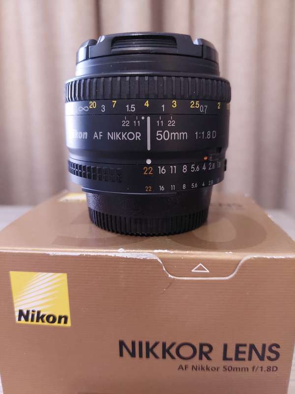 Nikon 50mm f1.8D