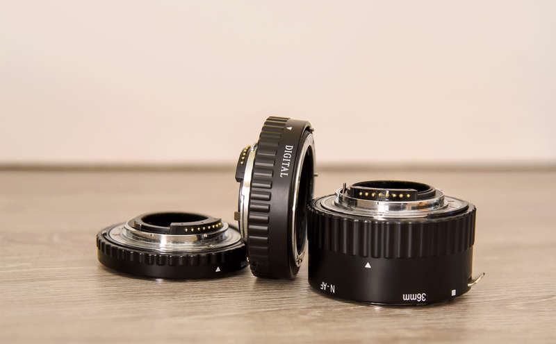 Digital Extension Tubes - Set (*for NIKON)