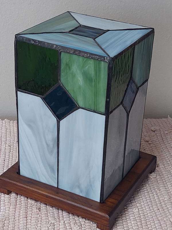 Stained Glass Lamp - 25cm wide