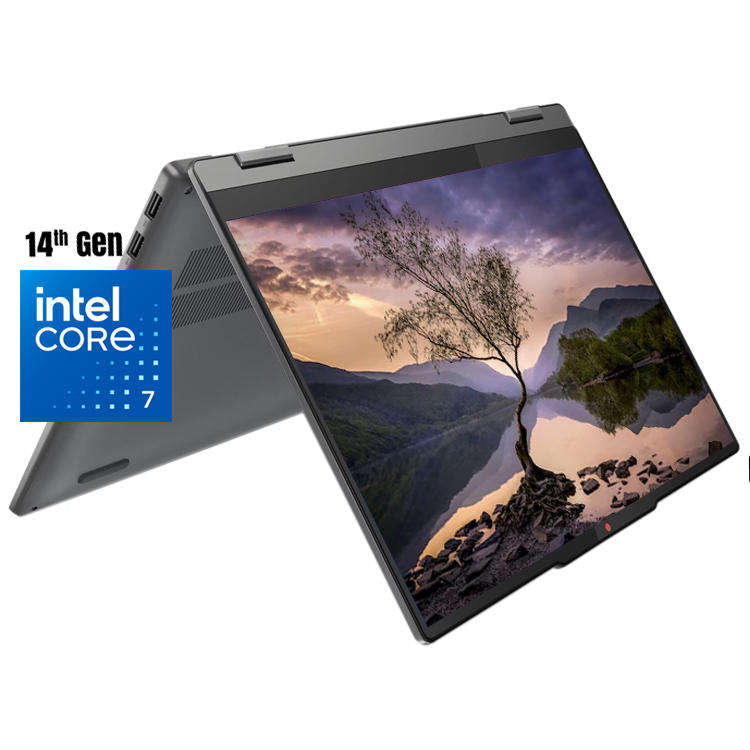 22K RETAIL*LATEST*14TH GEN LENOVO 2IN1 IDEAPAD, INTEL CORE 7, 16GB RAM, 512GB NVME SSD,ONLY R15999