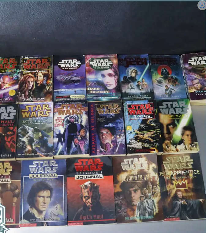 Star Wars Collection (18 Books- Collectors Dream) Bid for All!!!!!!