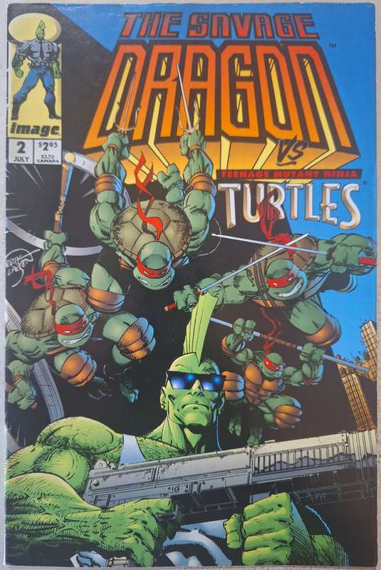 Savage Dragon/Teenage mutant ninja Turtles #2 (1993)