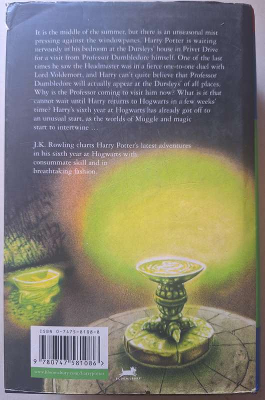 Harry Potter and the Half-Blood Prince 1st edition by J.K. Rowling