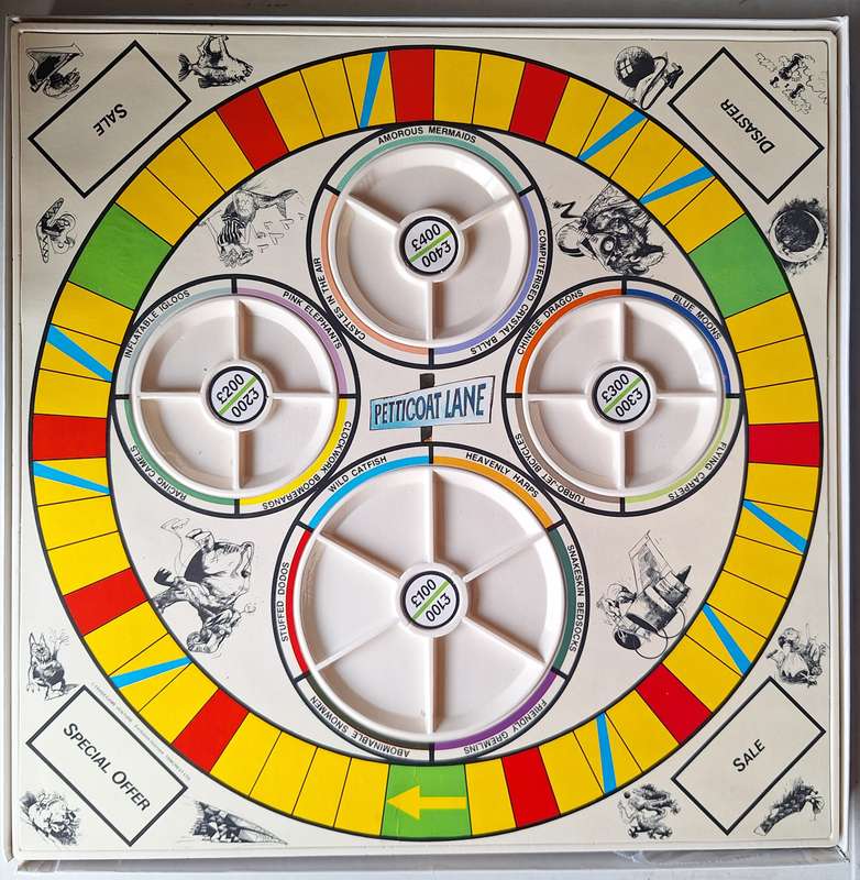 Petticoat lane board game