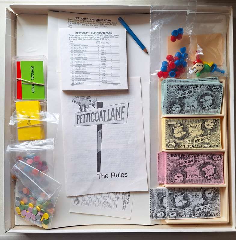 Petticoat lane board game