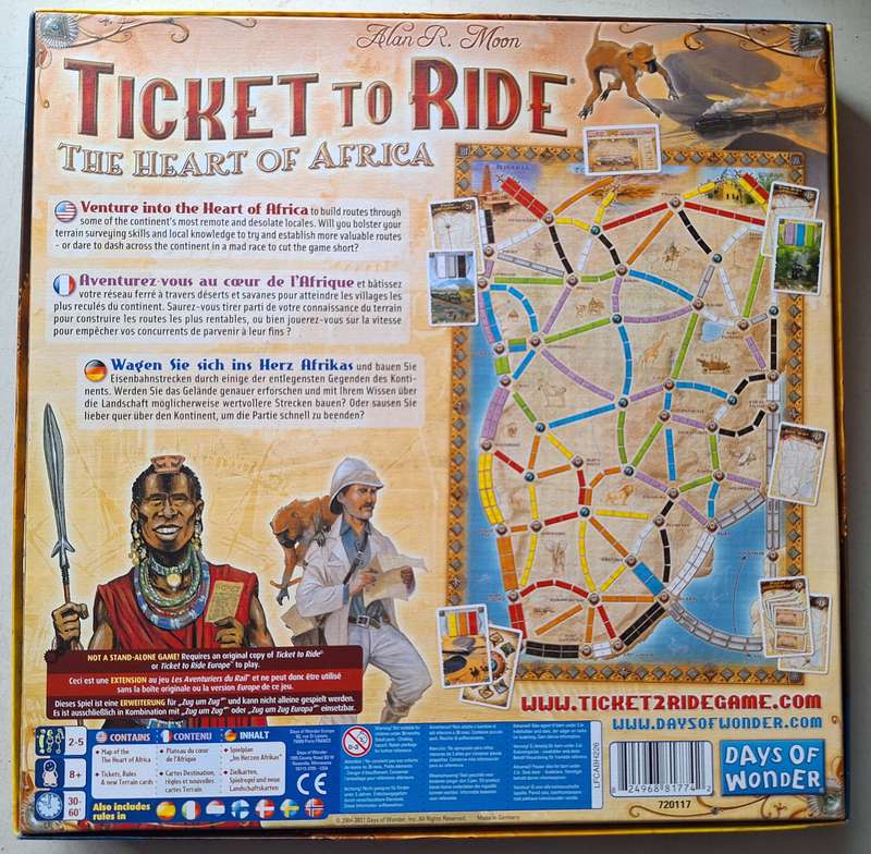 Ticket to ride: The heart of Africa