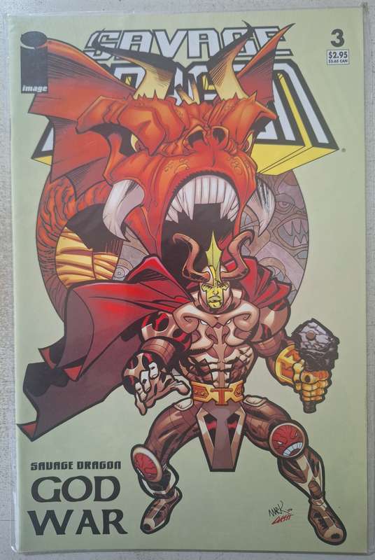 Savage Dragon God war #3 (2005)