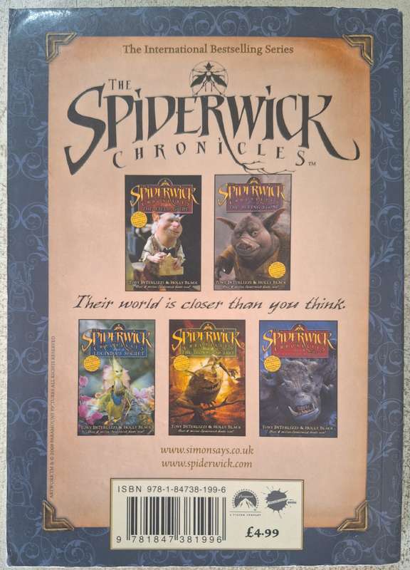 The Spiderwick Chronicles book 5: The Wrath of Mulgarath