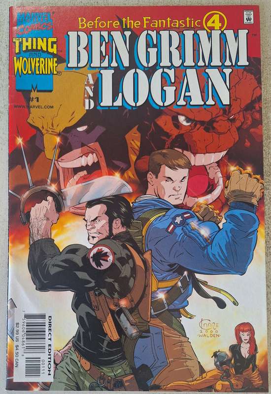 Ben Grimm and Logan #1 (2000)