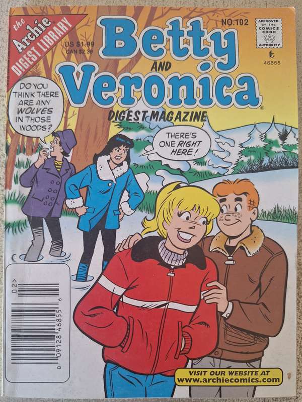 Betty and Veronica digest magazine #102 (1999)