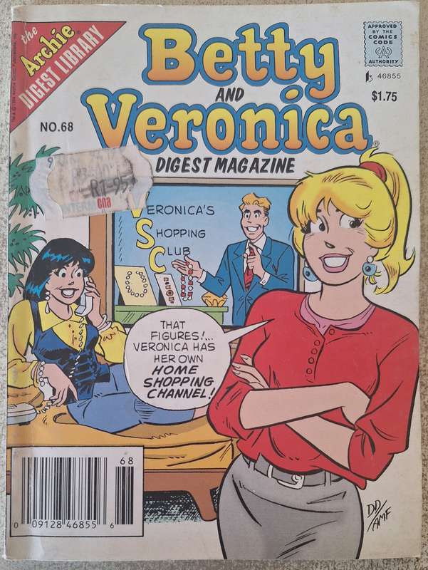 Betty and Veronica digest magazine #68 (1994)