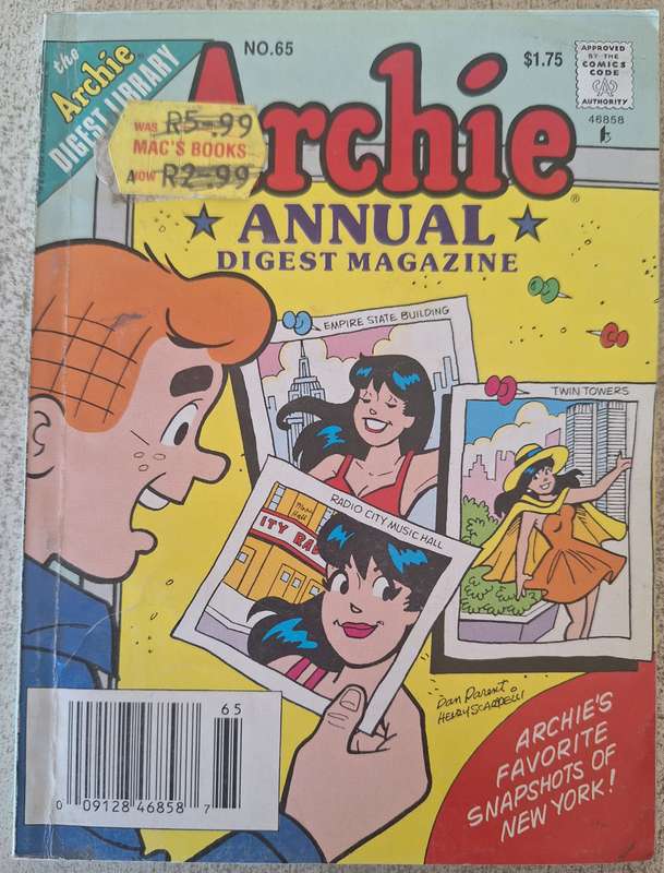 Archie Digest Magazine annual #65 (1994)