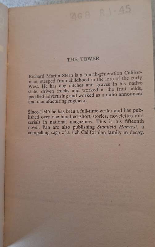 The Tower by Richard Martin Stern
