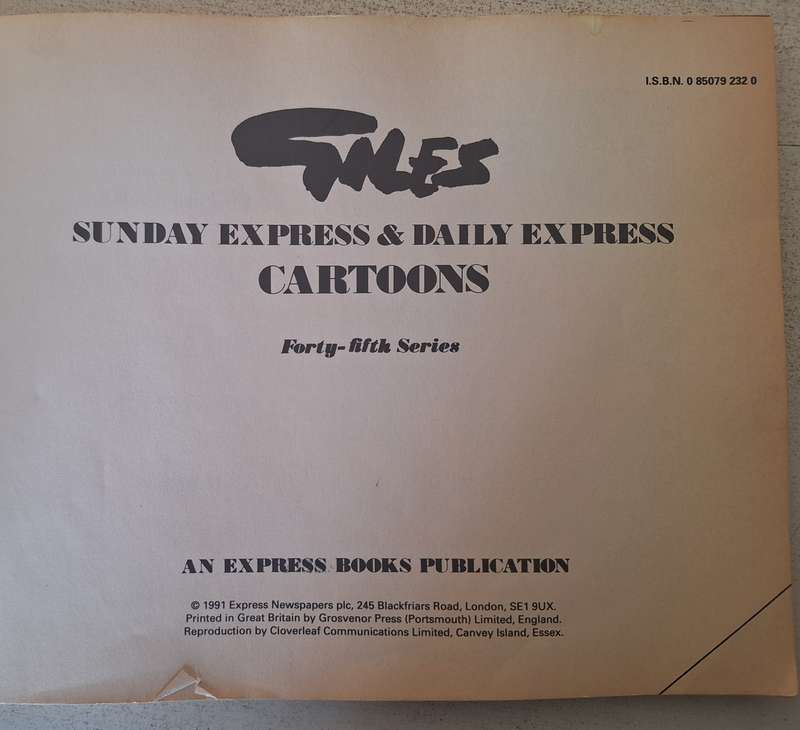 Giles Sunday express & Daily Express cartoons 45th series