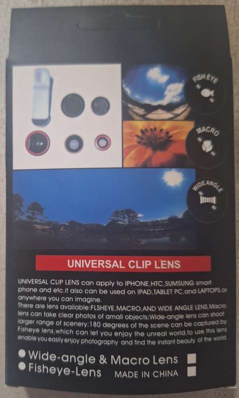 Universal Clip Lens