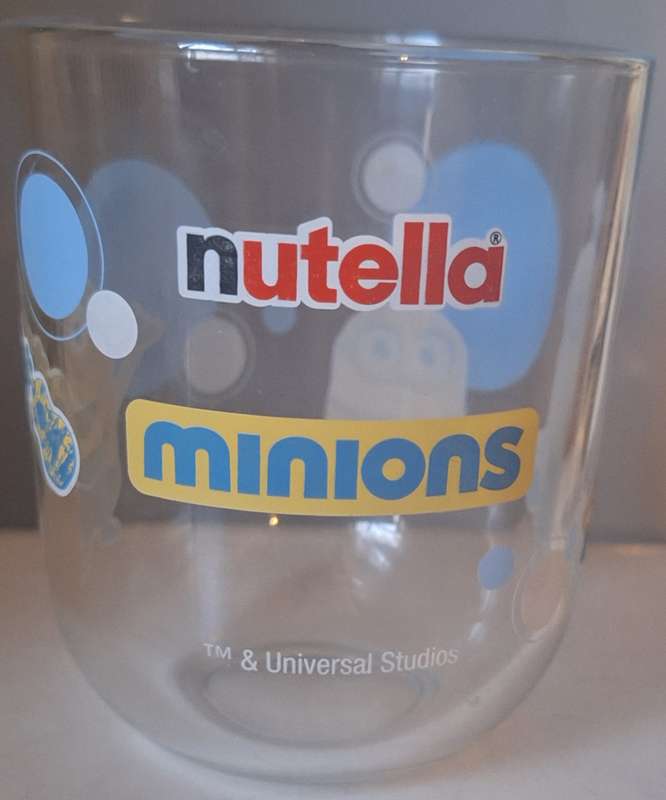 Nutella Minions glass