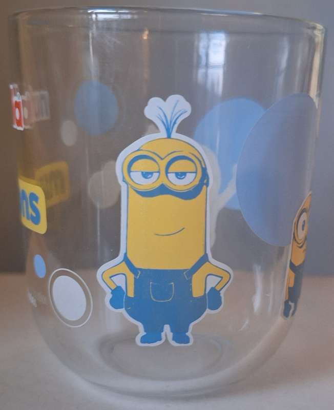 Nutella Minions glass