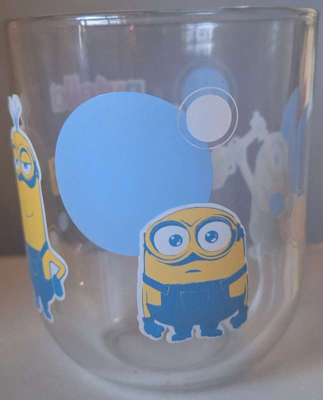 Nutella Minions glass