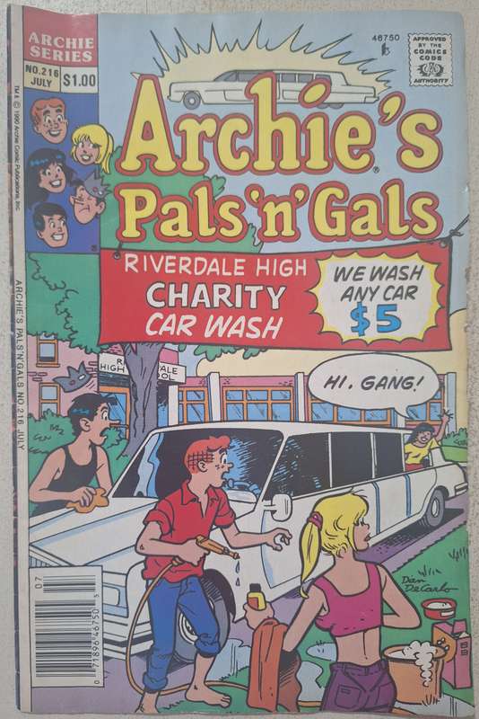 Archie's Pals 'n' gals #216 (1990)