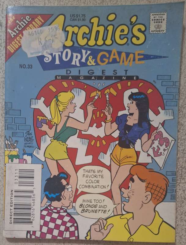 Archie's story & game digest magazine #33 (1995)