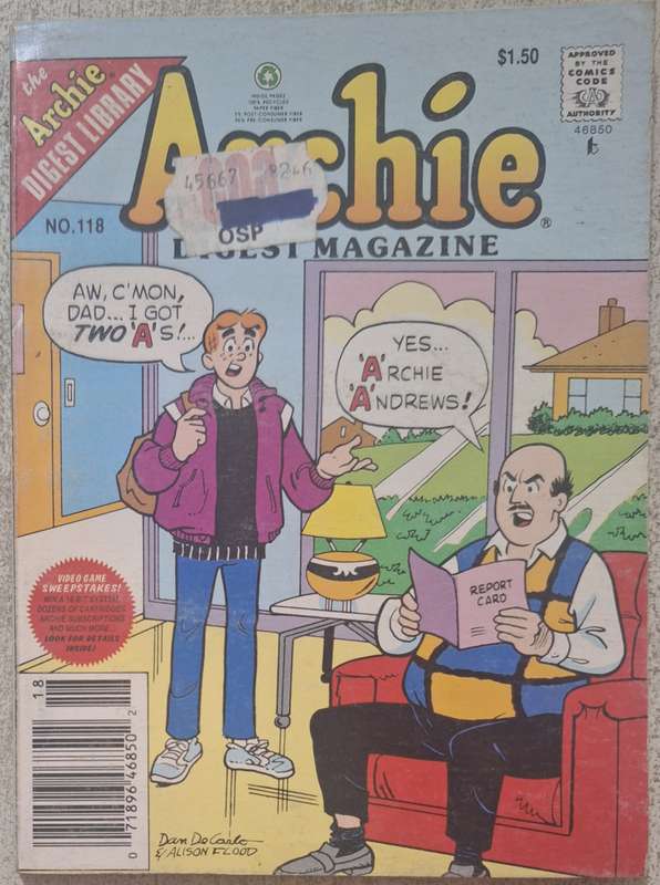 Archie digest magazine #118 (1992)