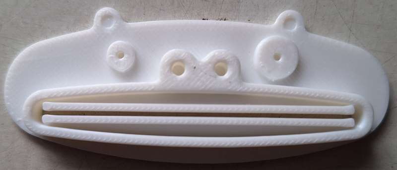 Piggy Toothpaste squeezer (White)