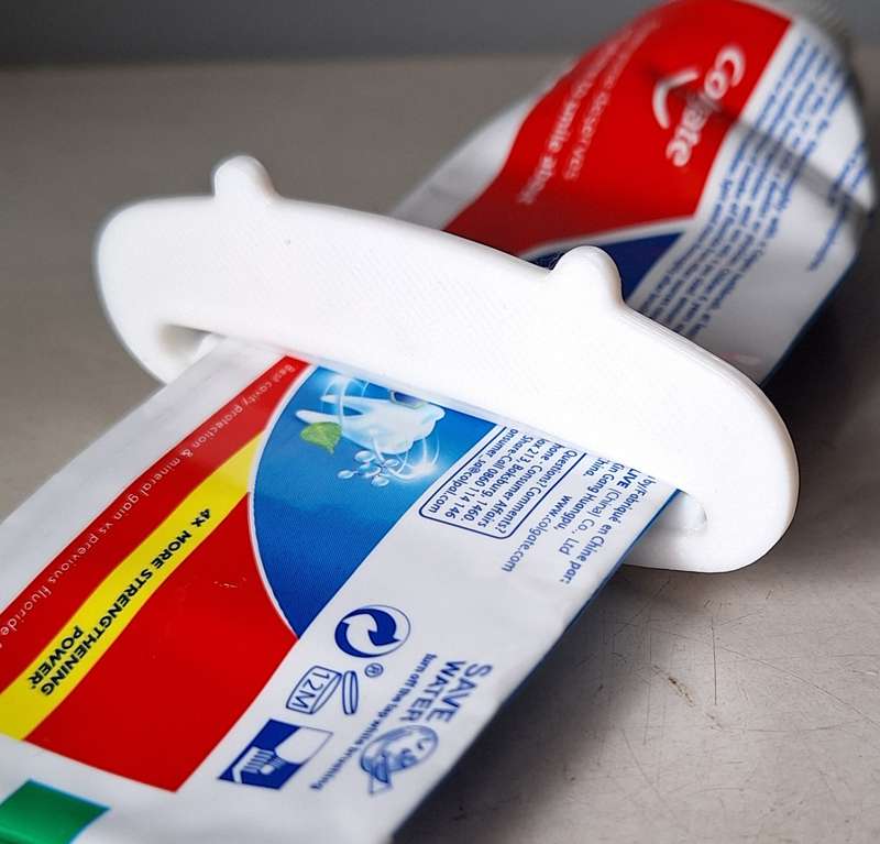 Piggy Toothpaste squeezer (White)