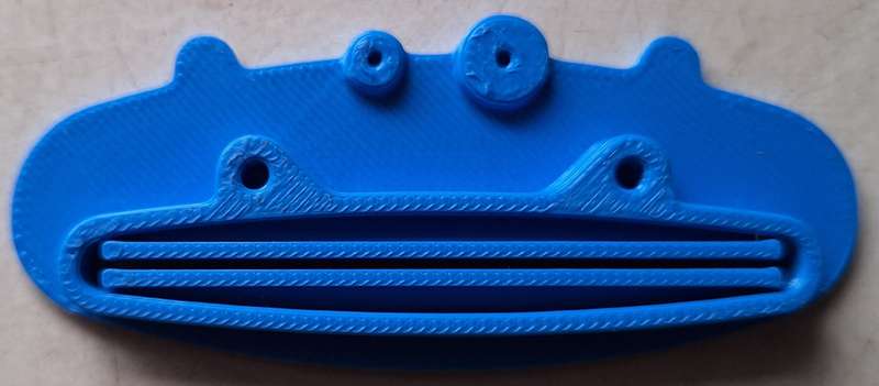 Hippo Toothpaste squeezer (Blue)