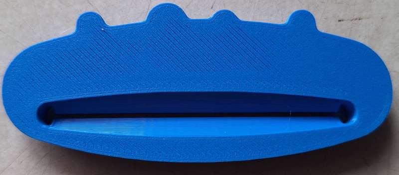 Hippo Toothpaste squeezer (Blue)