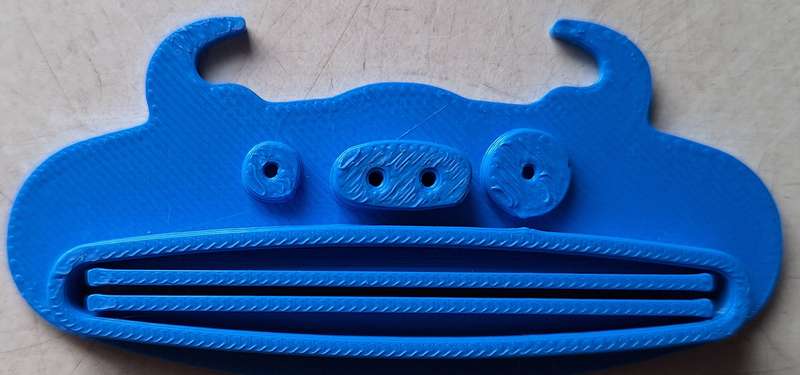 Buffalo Toothpaste squeezer (Blue)