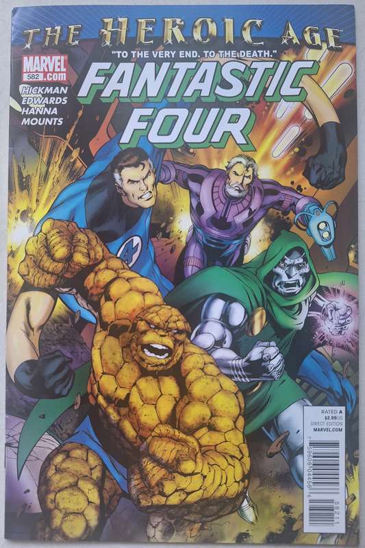 Fantastic Four #582 (2010)