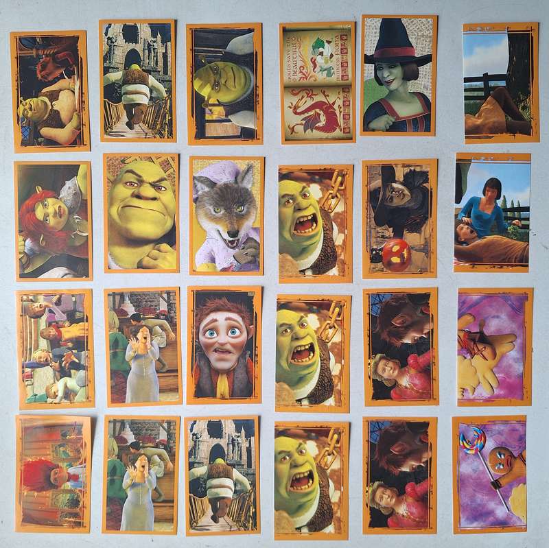 Shrek Panini sticker (75 stickers)