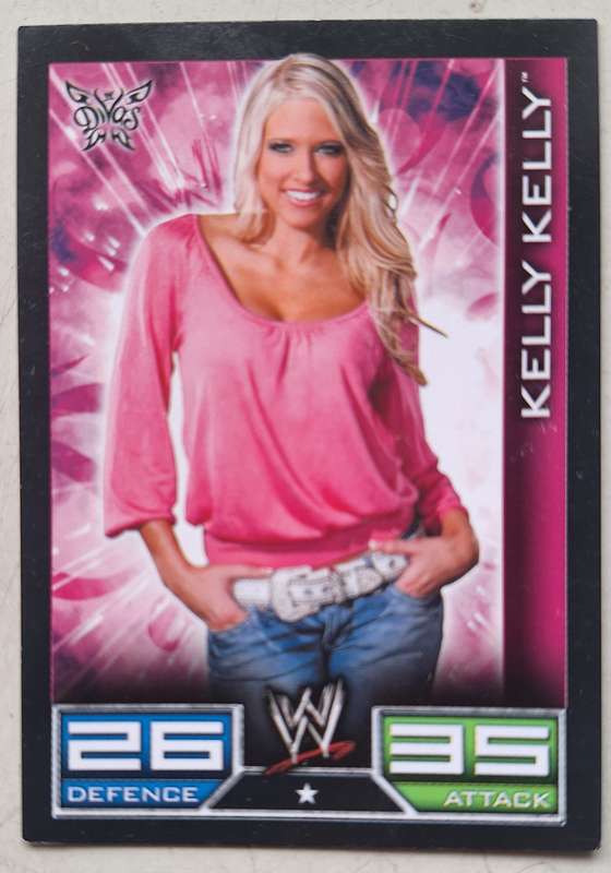 WWE Topps slam attax DIVA Kelly Kelly
