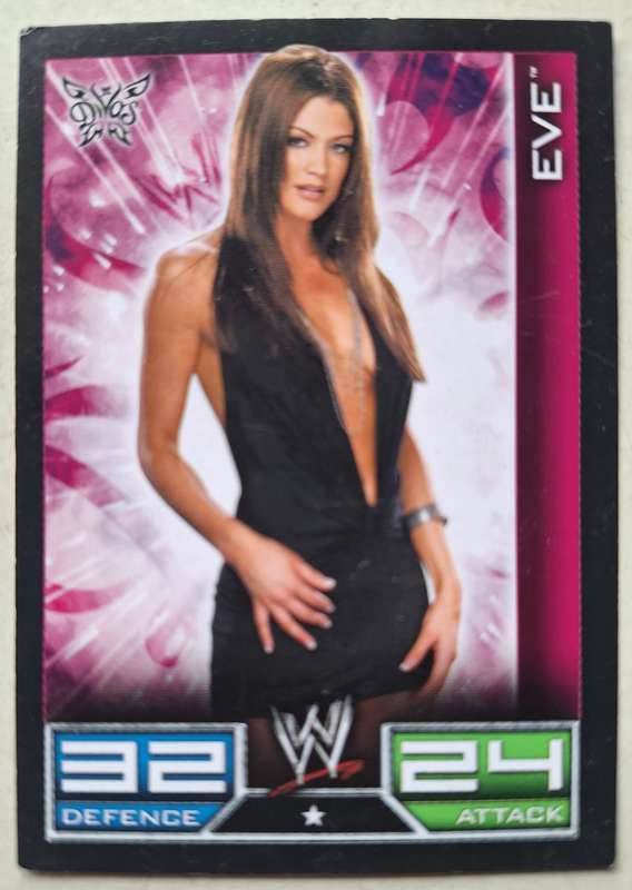 WWE Topps slam attax DIVA Eve