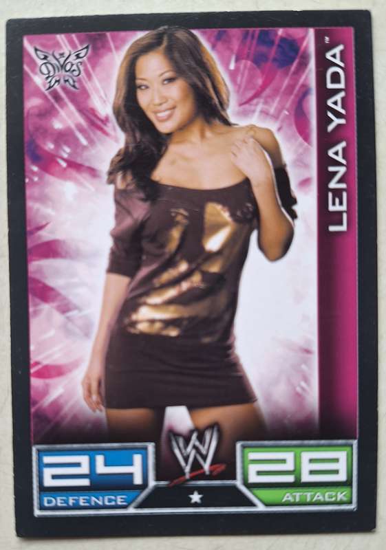 WWE Topps slam attax DIVA Lena Yada