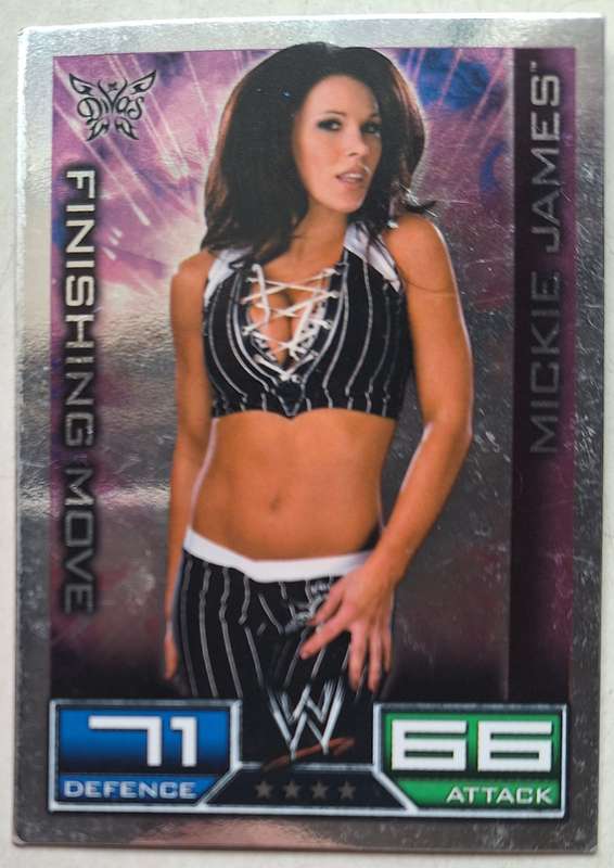 WWE Topps slam attax Mickie James